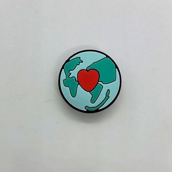 🎈5/$10🎈 PATCHES..CROC CHARMS.. earth.. - Picture 1 of 1
